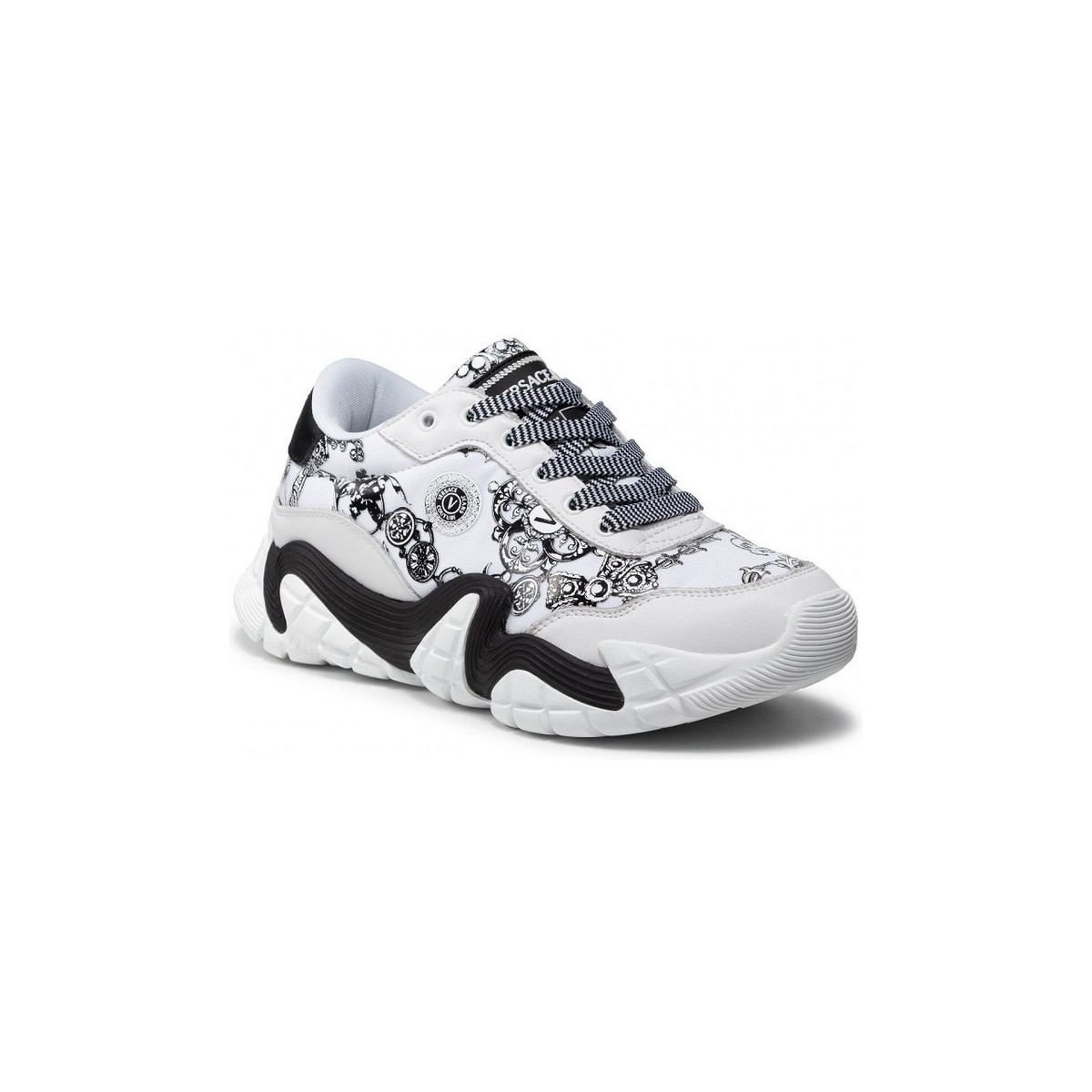 Chaussures Homme Baskets mode Versace Jeans Couture 71YA3SH3 Blanc