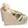 Chaussures Femme Sandales et Nu-pieds Buonarotti 1A-1561 Vert