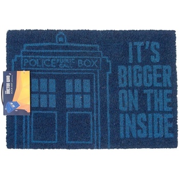 Maison & Déco Tapis Doctor Who Bigger On The Inside Bleu