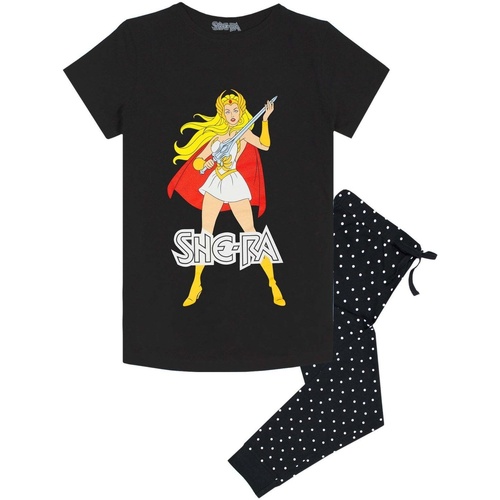 Vêtements Femme Pyjamas / Chemises de nuit She-Ra Princess Of Power MOTU Noir