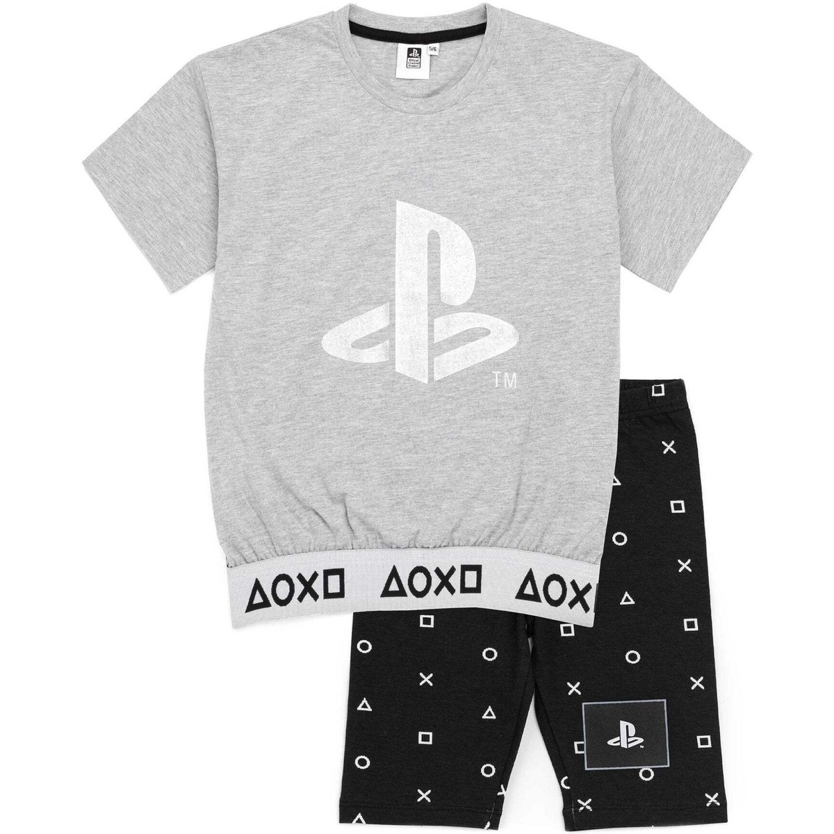 Vêtements Fille Pyjamas / Chemises de nuit Playstation NS6603 Noir