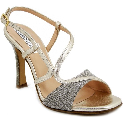 Chaussures Femme Sandales et Nu-pieds Osvaldo Pericoli Femme Chaussures, Sandales, Glitter Tissu - 22284 Doré