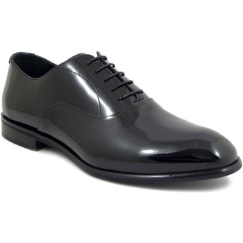 Chaussures Homme Richelieu Osvaldo Pericoli Homme Chaussures, Derby élégant, Cuir Brillant - 9017 Noir