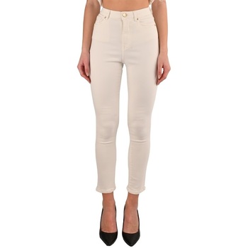 Vêtements Femme Jeans important Twin Set 176456-274840 Blanc