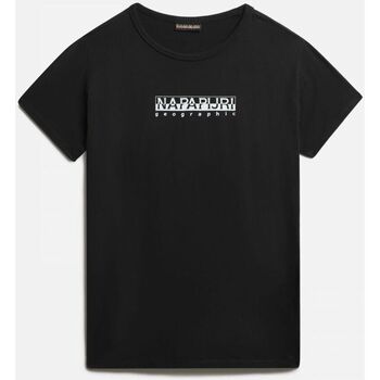 Vêtements Enfant T-shirts & Polos Napapijri ZZ K S-BOX SS NP0A4G4P-041 BLACK Noir