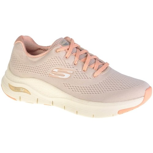 Chaussures Femme Baskets basses Skechers Arch Fit Beige