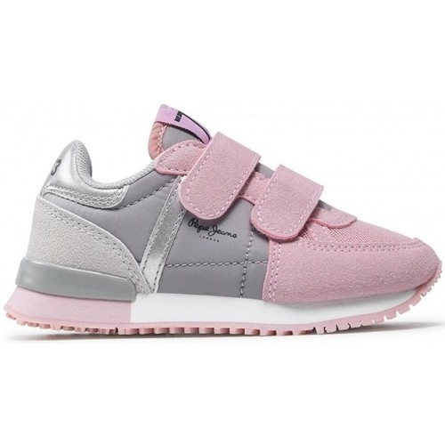Chaussures Fille Baskets mode Pepe Never jeans SYDNEY COMBI GIRL KIDS Multicolore