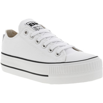 Chaussures Femme Baskets mode British penny Knights baskets basses Blanc