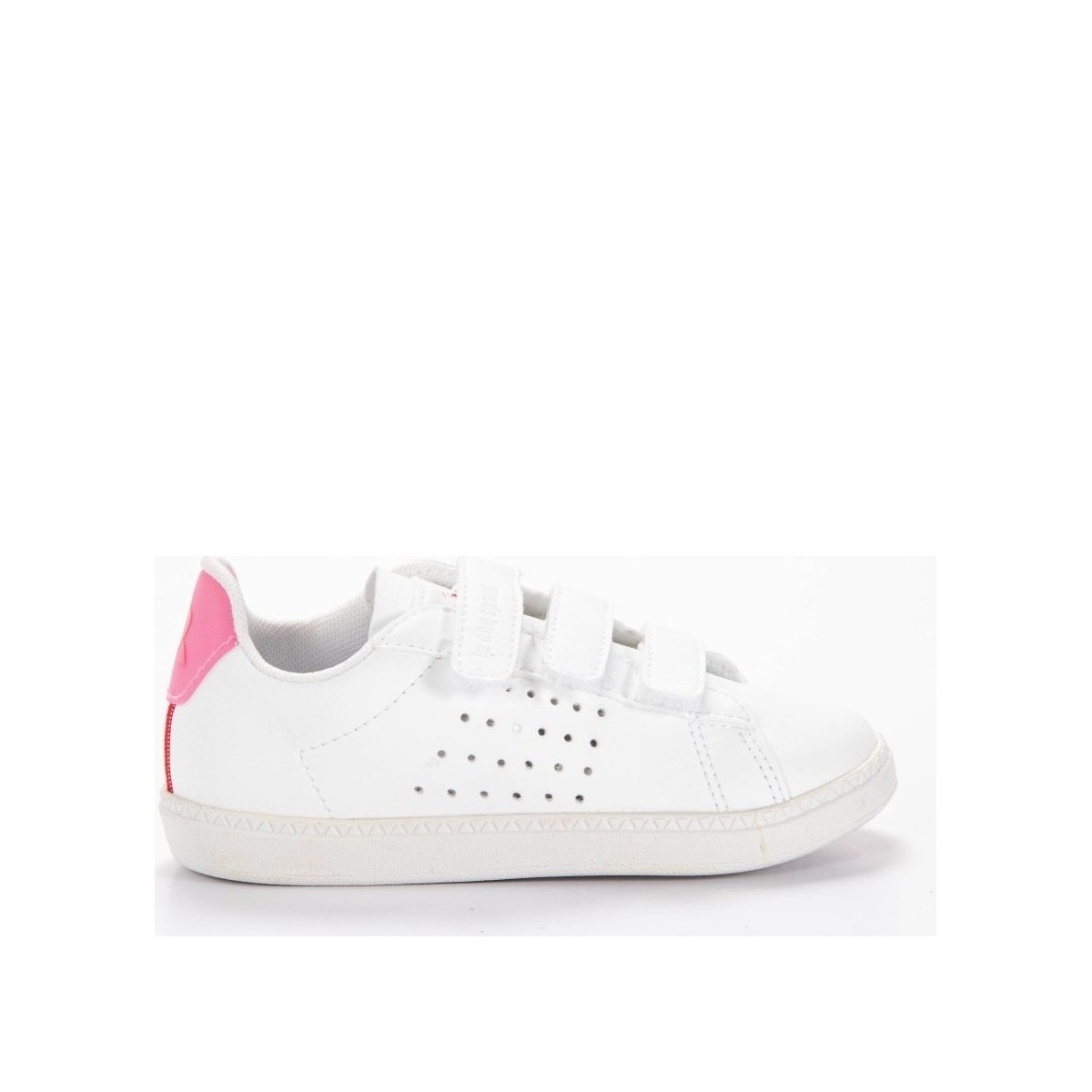 Chaussures Fille Baskets basses Le Coq Sportif courtset inf sport girl Blanc