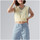 Vêtements Femme Débardeurs / T-shirts sans manche Kickers Knit Tank Top Beige