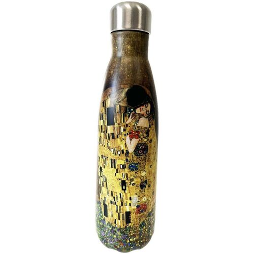 Figurine Décoration De Sapin Bouteilles Enesco Bouteille isotherme en inox Le baiser de Klimt Jaune