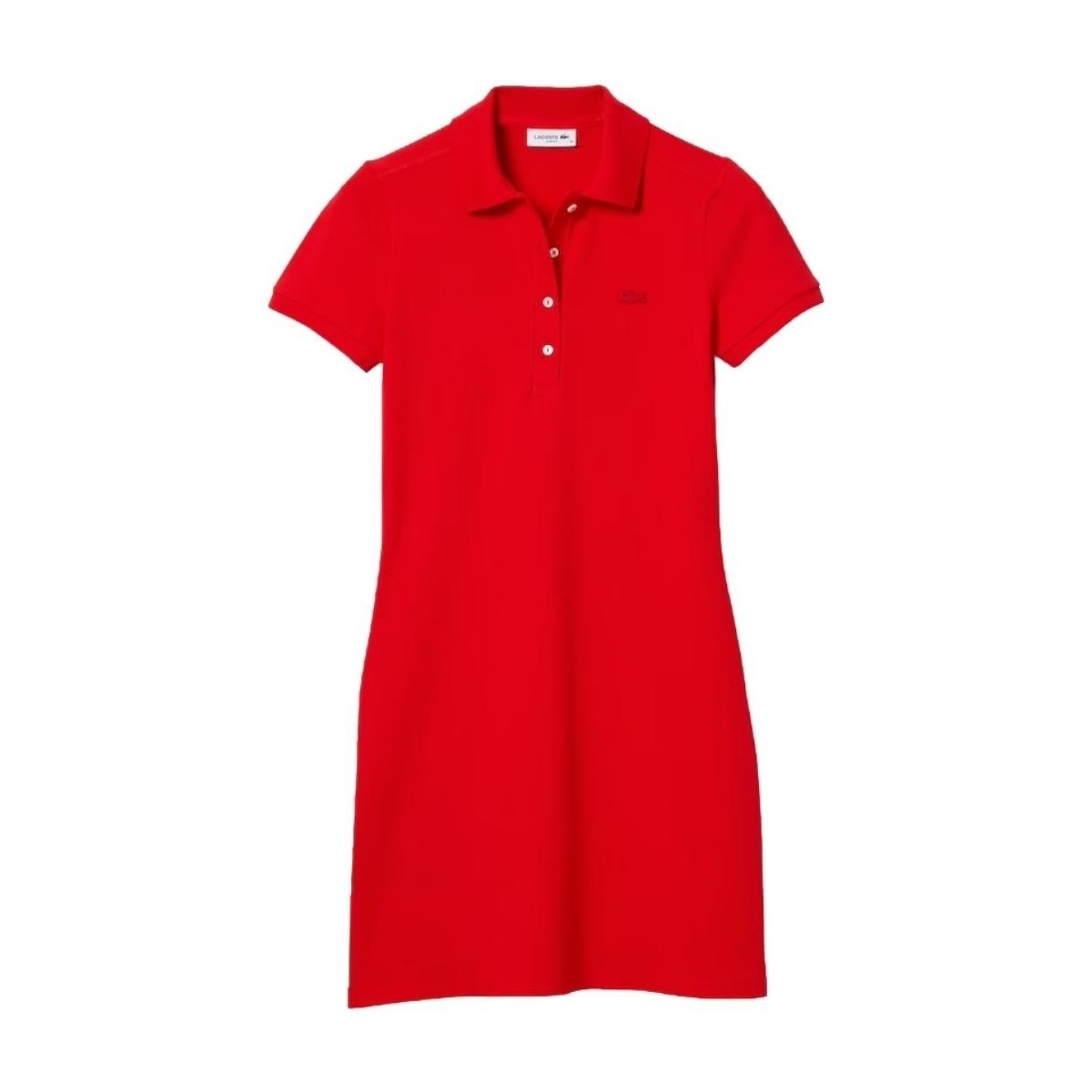 Vêtements Femme Robes Lacoste Robe Polo  Ref 52459 WTU Rouge Rouge