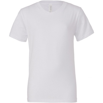 Vêtements T-shirts manches courtes Bella + Canvas CA3001Y Blanc