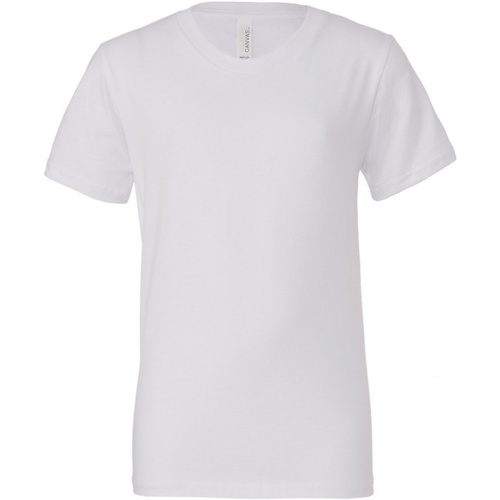 Vêtements Enfant T-shirts manches courtes Bella + Canvas CA3001Y Blanc