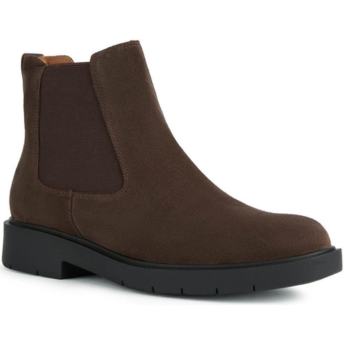 Chaussures Femme Boots Geox SPHERICA COFFEE