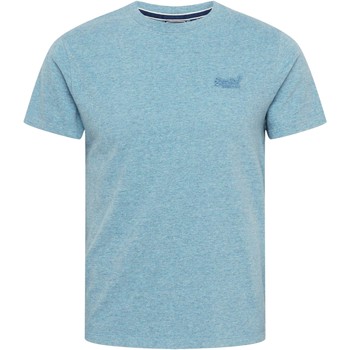 Vêtements Homme T-shirts manches courtes Superdry Tee shirt vintage logo Emb Bleu