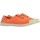 Chaussures Femme Baskets basses Natural World Tennis à lacet Orange