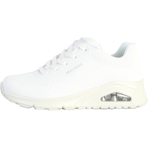 Chaussures Femme Baskets basses Skechers Basket à lacets Stand On Air Blanc