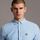 Vêtements Homme Chemises manches longues Lyle & Scott LW1302VOG OXFORD panel SHIRT-X41 RIVIERA Bleu