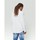 Vêtements Homme Chemises manches longues Dondup UC306S PS0012-000 WHITE Blanc
