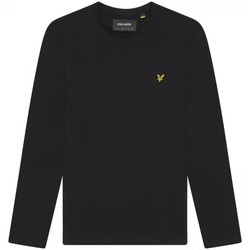 Vêtements Homme T-shirts & Polos Lyle & Scott TS512VOG L/S T-SHIRT-Z86 BLACK Noir