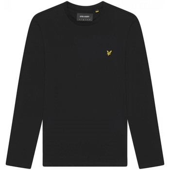 Vêtements Homme T-shirts & Polos Lyle & Scott TS512VOG L/S T-SHIRT-Z86 BLACK Noir