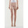 Vêtements Femme Shorts Sweatpants / Bermudas Teddy embroidered dress Greenises Short live court rose Blanc