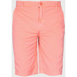 Vêtements Homme Shorts / Bermudas Culottes & autres bas Bermuda robin orange Blanc