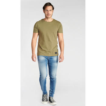 Vêtements Homme T-shirts manches courtes Le Temps des Cerises T-shirt brown kaki Vert