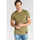 Vêtements Homme T-shirts & Polos Le Temps des Cerises T-shirt brown kaki Vert