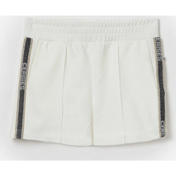 Vêtements Fille Shorts / Bermudas Le Temps des Cerises Short cocoagi écru Blanc