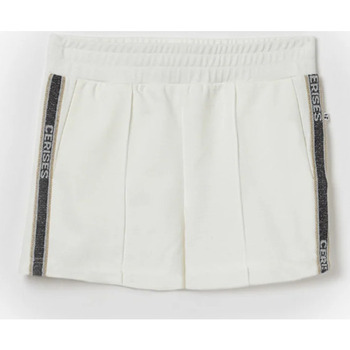 Vêtements Femme Shorts / Bermudas Le Temps des Cerises Short cocoagi écru Blanc