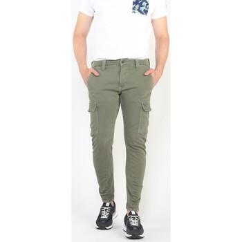 Vêtements Homme Pantalons Newlife - Seconde Mainises Koge army jogg tapered arqué kaki Vert