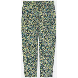 Vêtements Femme Pantalons Le Temps des Cerises Pantalon tani à motif fleuri Vert