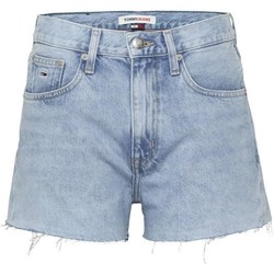 Vêtements Femme Shorts / Bermudas Tommy Jeans Short en jean Femme  Ref 55881 Bleu Denim Bleu