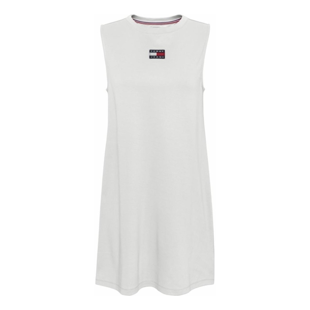 Vêtements Femme Robes Tommy Jeans Robe  Ref 55890 Blanc Blanc