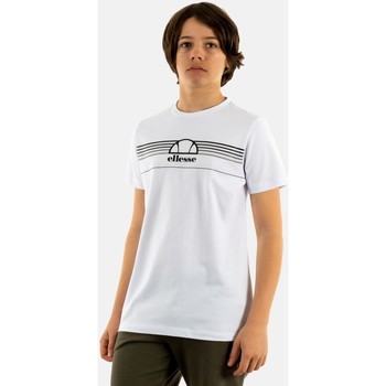 Vêtements Garçon zebra-print short-sleeve T-shirt Ellesse s3m14394 Blanc