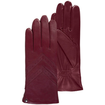 Guess Isotoner gants femme cuir bordeaux Bordeaux