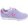 Chaussures Fille Baskets mode New Balance YZ373GL2.50 Violet
