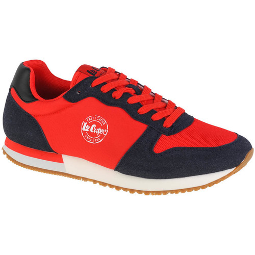 Chaussures Homme Baskets basses Lee Cooper  Rouge