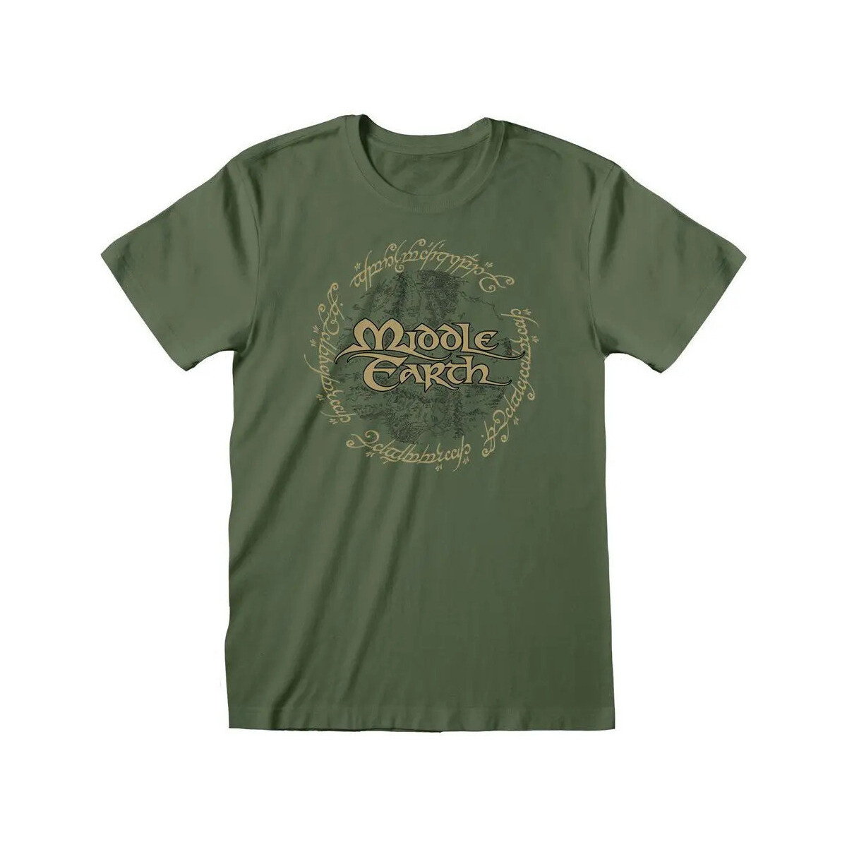 Vêtements T-shirts manches longues Lord Of The Rings Middle Earth Vert
