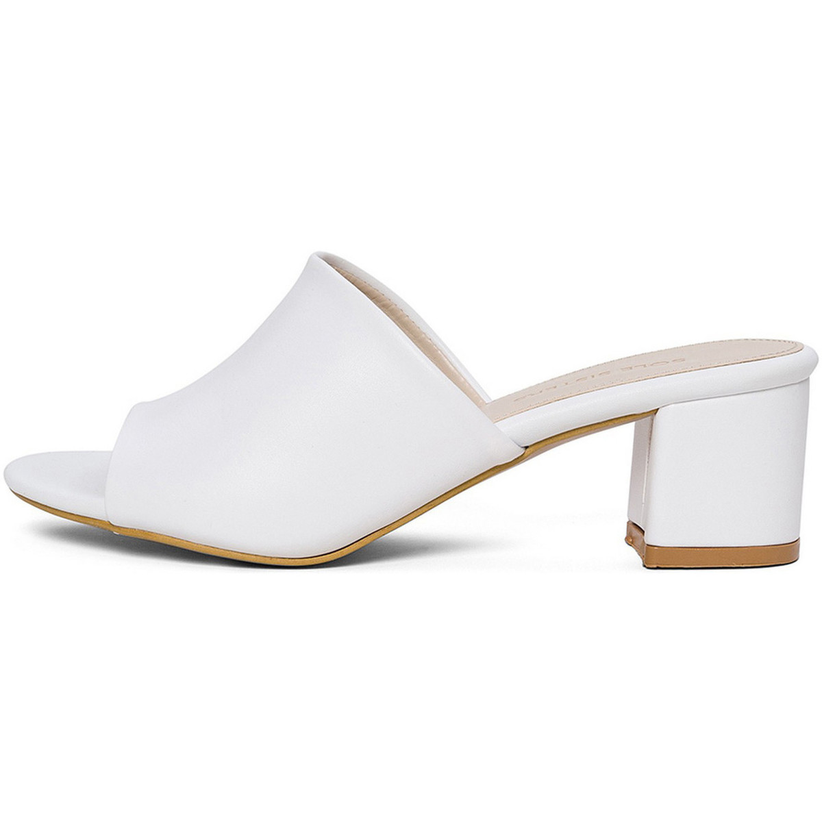Chaussures Femme Pantoufles / Chaussons Sole Sisters  Blanc