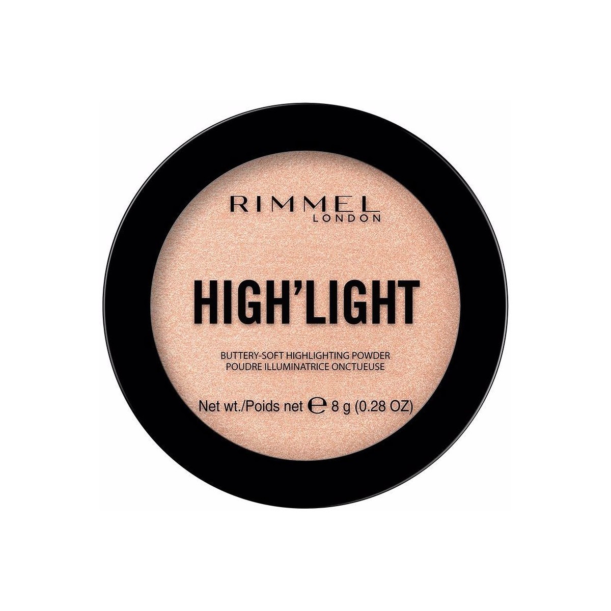 Beauté Femme Fards à paupières & bases Rimmel London High'Light Buttery-soft Highlighting Powder 002-candleit 
