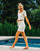 Vêtements Femme Shorts / Bermudas Céleste AMANDINE Blanc
