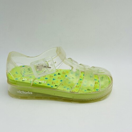 Chaussures Enfant Baskets mode Victoria SANDALE MEDUSE BLANCHE Blanc