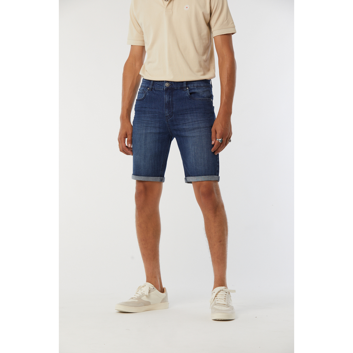 Vêtements Homme Shorts LDN / Bermudas Lee Cooper Shorts LDN NANOT MEDIUM BLUE Bleu
