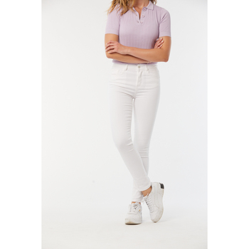 Vêtements Femme ruffle-hem Lee Cooper Pantalon LC135 Blanc - L32 Blanc