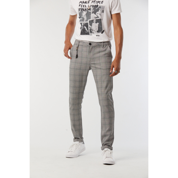 Vêtements Homme Chinos / Carrots Lee Cooper Pantalon NEILS Gris - L32 Gris