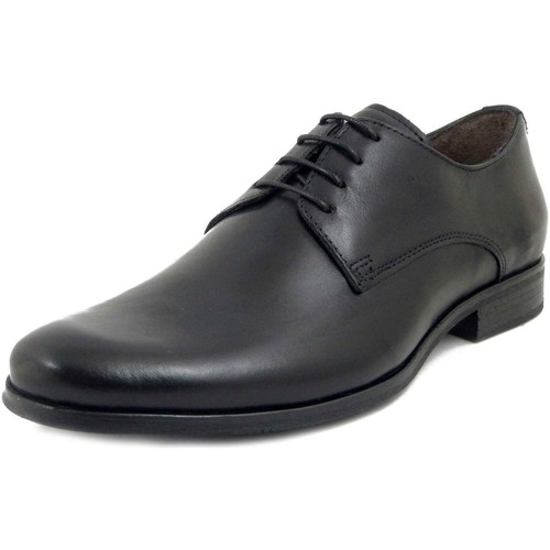 Chaussures Homme Derbies Romano Sicari Homme Chaussures, Mocassin, Cuir Brillant - 1010 Noir