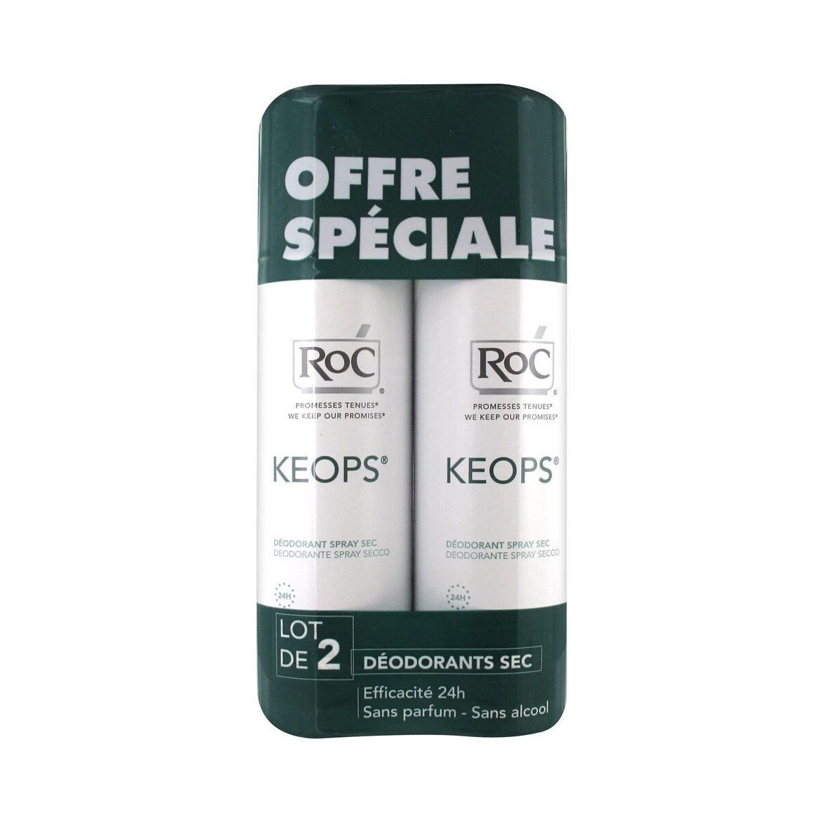 Beauté Femme Déodorants Roc Keops Déodorant Spray Sec 2x150Ml Autres